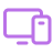ícone de computador e smartphone